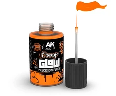 AK Interactive Oranžinis Glow fluorescenciniai emalio dažai, 30 ml AK12113