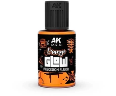 AK Interactive Oranžinis Glow fluorescenciniai emalio dažai, 30 ml AK12113