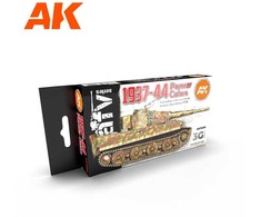 AK Interactive Panzer 1937–44 akrilinių dažų rinkinys tankų kamufliažui