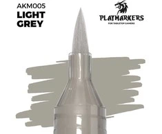 AK Interactive Playmarker akrilinis žymeklis Light Pilkas, AKM005