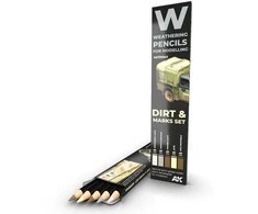 AK Interactive purvo ir dėmių weathering pieštukų rinkinys AK10044