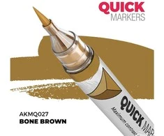AK Interactive QUICK MARKER Bone Brown žymeklis miniatiūroms AKMQ027