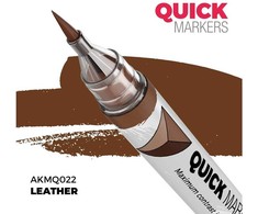 AK Interactive QUICK Marker LEATHER žymeklis miniatiūroms, odos efektas