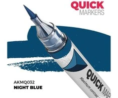 AK Interactive QUICK MARKER Night Mėlyna žymeklis miniatiūroms