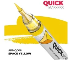 AK Interactive Quick Marker SPACE Geltonas žymeklis miniatiūroms