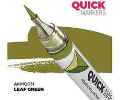 AK Interactive Quick Marker žymeklis Leaf Žalias miniatiūroms dažymui