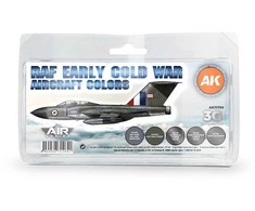 AK Interactive RAF ankstyvojo šaltojo karo lėktuvų dažų rinkinys AK11756