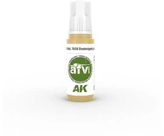 AK Interactive RAL 7028 Dunkelgelb AFV (3-osios kartos) akriliniai dažai 17ml