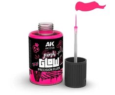 AK Interactive Rožinė Glow fluorescenciniai emalio dažai, 30 ml AK12109
