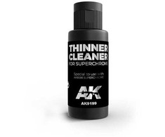 AK Interactive Super Chrome skiediklis ir valiklis chromo dažams, 60 ml