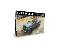 AK Interactive Toyota Land Cruiser FJ43 pikapas su DShKM, 1/35, AK35002