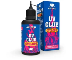 Ak Interactive UV kietėjantys klijai modeliavimui Cyclops 30 ml (reikia UV šviesos)