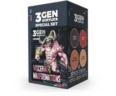 AK Interactive Wargame Color akriliniai dažai Vidaus žaizdoms, 4 vnt.
