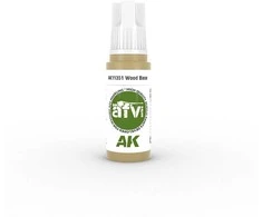 AK Interactive Wood Base AFV 3 kartos akriliniai dažai 17 ml