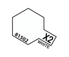 Akriliniai dažai Tamiya X-2 Blizgi balta 10 ml