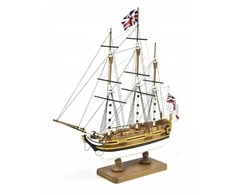 Amati H.M.S. Bounty medinio laivo rinkinys 1/135 – Pirmas žingsnis