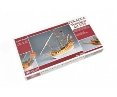 Amati Venecijos Polacca medinis burlaivio modelis 1:150, rinkinys 45 cm
