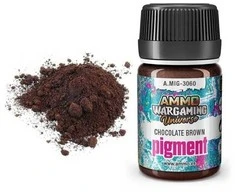 AMMO by MIG Jimenez AMMO by MIG pigmentas Šokolado ruda 35 ml A.MIG-3060 – dioramoms