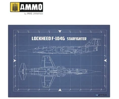 AMMO by MIG Jimenez AMMO F-104G Starfighter vizualinis modeliuotojo gidas, 6004