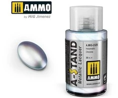 AMMO by MIG Jimenez AMMO MIG A-Stand Holomatic Chrome metaliniai dažai, 30 ml