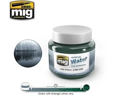 AMMO by MIG Jimenez AMMO MIG akrilinis vanduo LAKE WATERS 250 ml dioramoms