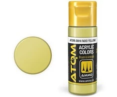 AMMO by MIG Jimenez AMMO MIG ATOM akriliniai dažai Faded Geltona 20 ml (20016)
