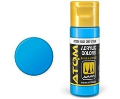 AMMO by MIG Jimenez AMMO MIG ATOM akriliniai dažai Deep Cyan 20 ml, 20109