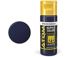 AMMO by MIG Jimenez AMMO MIG ATOM akriliniai dažai Okeano mėlyna, 20 ml (20102)