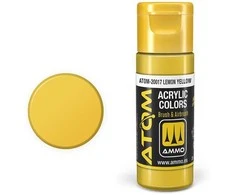 AMMO by MIG Jimenez AMMO MIG ATOM akriliniai dažai Citrininė geltona, 20 ml (20017)