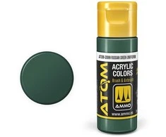 AMMO by MIG Jimenez AMMO MIG ATOM akriliniai dažai – Russian Žalias Uniform, 20 ml (20099)