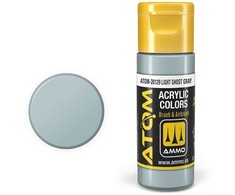 AMMO by MIG Jimenez AMMO MIG ATOM akriliniai dažai Light Ghost Gray 20 ml (20129)