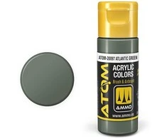 AMMO by MIG Jimenez AMMO MIG ATOM akriliniai dažai Atlantinė žalia 20 ml (20097)