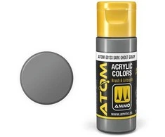 AMMO by MIG Jimenez AMMO MIG ATOM akriliniai dažai Dark Ghost Gray 20 ml (20133)