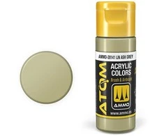 AMMO by MIG Jimenez AMMO MIG ATOM akriliniai dažai IJN Ash Pilkas, 20 ml (20141)