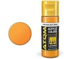 AMMO by MIG Jimenez AMMO MIG ATOM akriliniai dažai ryškiai oranžinė 20 ml (20026)