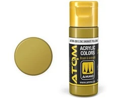 AMMO by MIG Jimenez AMMO MIG ATOM akriliniai dažai Cinko chromato geltona 20 ml (20013)