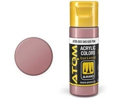 AMMO by MIG Jimenez AMMO MIG ATOM akriliniai dažai Dark Nude Rožinė, 20 ml (20037)