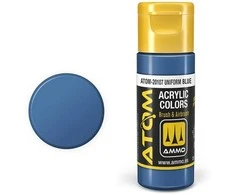 AMMO by MIG Jimenez AMMO MIG ATOM akriliniai dažai Uniform Mėlyna 20 ml (20107)