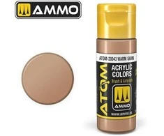 AMMO by MIG Jimenez AMMO MIG ATOM akriliniai dažai Warm Skin, 20 ml, 20043