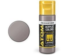 AMMO by MIG Jimenez AMMO MIG ATOM akriliniai dažai Pilkas Brown 20 ml (20149)
