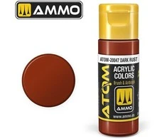 AMMO by MIG Jimenez AMMO MIG ATOM akriliniai dažai Tamsi rūdis 20 ml (20047)