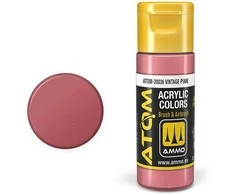 AMMO by MIG Jimenez AMMO MIG ATOM akriliniai dažai Vintage Rožinė, 20 ml (20036)