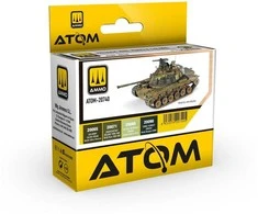 AMMO by MIG Jimenez AMMO MIG ATOM akrilinių dažų rinkinys Vietnamo karo technikai 20740