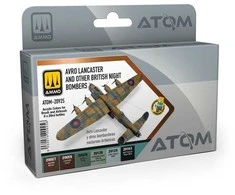 AMMO by MIG Jimenez AMMO MIG ATOM akrilinių dažų rinkinys Avro Lancaster ir bombonešiai