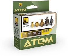AMMO by MIG Jimenez AMMO MIG ATOM akrilinių dažų rinkinys Clay Colors (4x20 ml) 20854