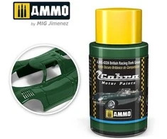 AMMO by MIG Jimenez AMMO MIG Cobra Motor dažai British Racing Dark Žalias 30 ml (0324)