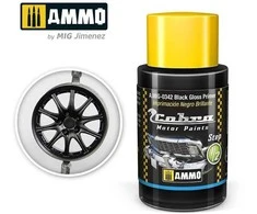 AMMO by MIG Jimenez AMMO MIG Cobra Motor juodas blizgus gruntas, 30 ml (0342)