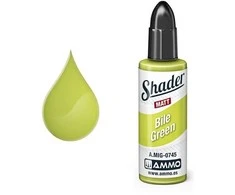 AMMO by MIG Jimenez AMMO MIG Matinis SHADER Bile Žalias dažai modeliams, 10 ml (0745)