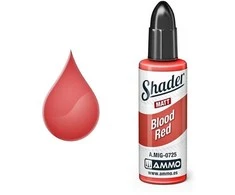 AMMO by MIG Jimenez AMMO MIG Matt Shader dažai Blood Raudona 10 ml (0725)
