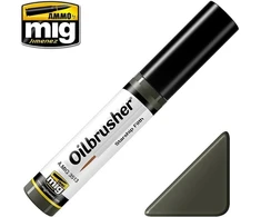 AMMO by MIG Jimenez AMMO MIG Oilbrusher aliejiniai dažai su teptuku – Starship Filth sendinimui